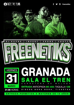 Freenetiks en Granada