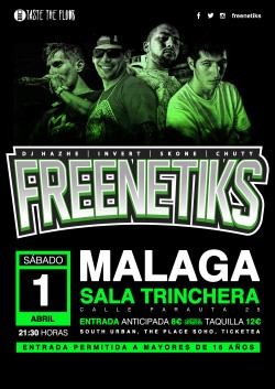 Freenetiks en Málaga