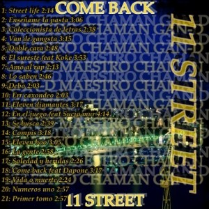 Trasera: 11Street - Come back
