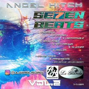 Trasera: Angel Hitch - Seven beats Vol. II (Instrumentales)