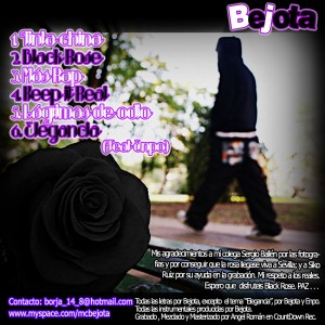 Trasera: Bejota - Black rose