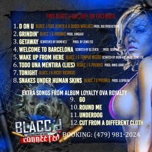 Trasera: Blacc J - Connected - International album