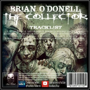 Trasera: Brian O'Donell - The collector (Instrumentales)