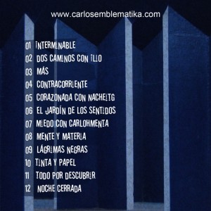 Trasera: Carlos Emblematika - Dentro del laberinto