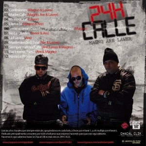 Trasera: Chacal Clik - 24H calle