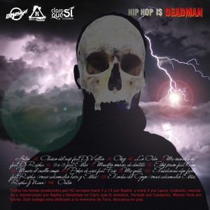 Trasera: Deadman - Hip hop is deadman
