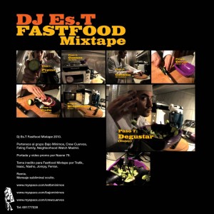 Trasera: Dj Es.T - Fastfood (Mixtape)