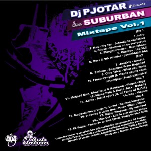 Trasera: Dj Pjotar - Suburban mixtape Vol.1