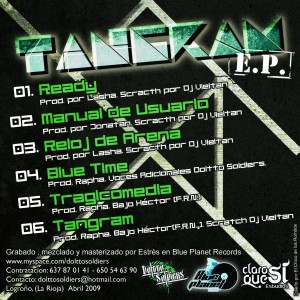 Trasera: Doltto Soldiers - Tangram EP