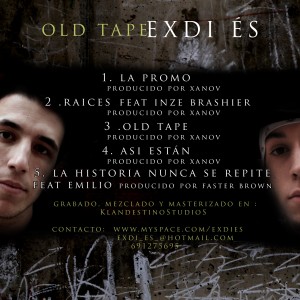 Trasera: Exdi Es - Old tape