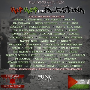 Trasera: Funkmamma - Hip Hop por Palestina