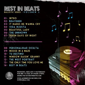 Trasera: Hibe y DJ Keal - Rest in Beats [Ballistic Series Vol. 3]