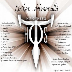 Trasera: HipO Thesis - Lirikas... del mas allá