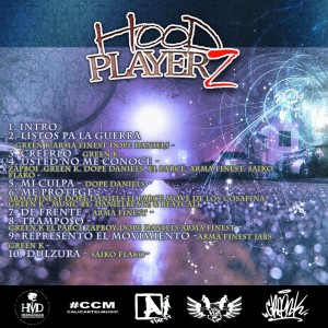 Trasera: Hood playerz - Hood Playerz