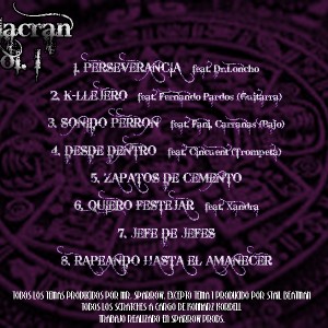Trasera: Insert joint records - El alacran Vol. I