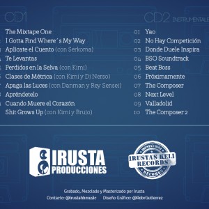 Trasera: Irusta - The mixtape one