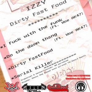Trasera: Izzy - Dirty fast food agosto