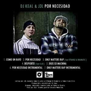 Trasera: J3L y DJ Keal - Por necesidad