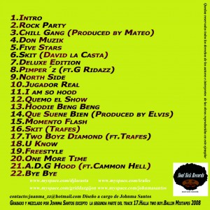 Trasera: Johnma Santos - Deluxe edition