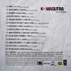 Trasera: K-Ma - K-masutra - La mixtape