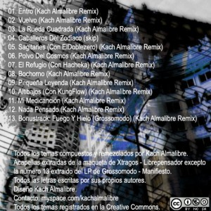 Trasera: Kach Almalibre - Xtragos librepensador (Remix)