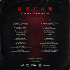Trasera: Kacho - Conexiones