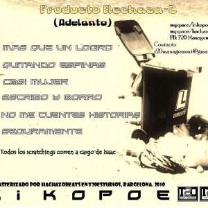 Trasera: Kiko Poe (3korazones) - Producto rechaza2 (Adelanto)