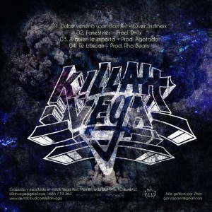 Trasera: Killah Vega - Teoría elemental