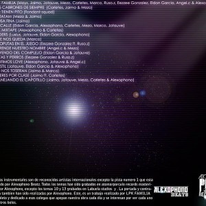 Trasera: LPK Familia - The mixtape Vol. II