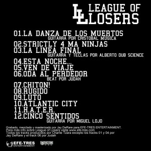 Trasera: League of losers - League of losers