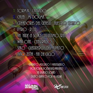 Trasera: Legado sound - The mixtape Vol. 1