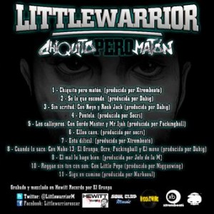 Trasera: LittleWarrior - Chiquito pero matón