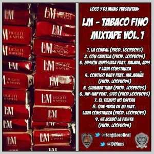 Deltantera: Loco y Dj Muns - LM - Tabaco fino mixtape Vol. 1