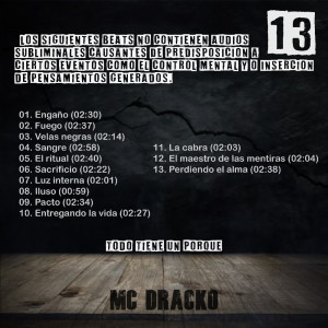 Trasera: MC Dracko - 31 (Instrumentales)