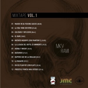 Trasera: MKV y Rami - Mixtape Vol. 1 (Versión maqueta)