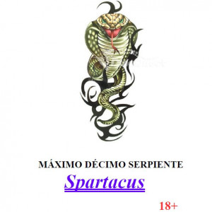 Deltantera: Máximo Décimo Serpiente - Spartacus