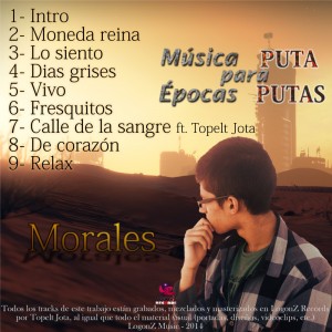 Trasera: Morales - Música puta para épocas putas
