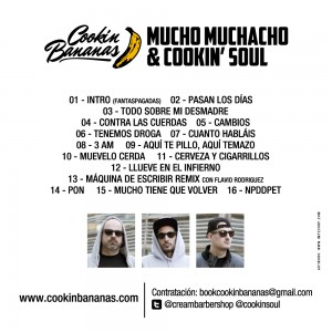 Trasera: Mucho Muchacho y Cookin' Soul - Cookin' Bananas