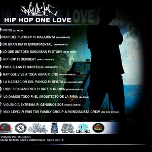 Trasera: Nahue MC - Hip Hop one love
