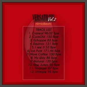 Trasera: Nimiobeats - Versatility Vol. II (Instrumentales)