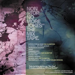 Trasera: Non Stop - No more jokes - The mixtape