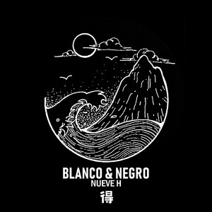 Deltantera: Nueve H - Blanco y negro