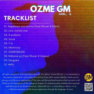 Trasera: Ozme GM - Ozme GM Vol. 1