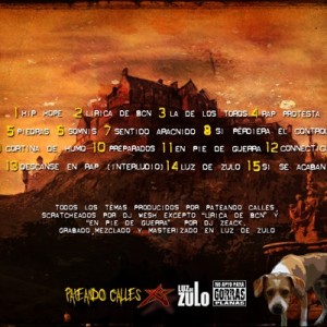 Trasera: Pateando Calles - En el castillo del rey loco