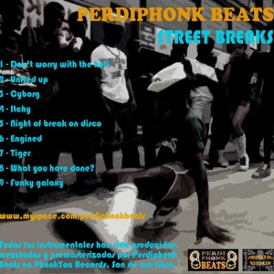 Trasera: Perdiphonk beats - Street breaks (Instrumentales)