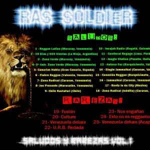 Trasera: Ras soldier - Saludos y rarezas Vol.1