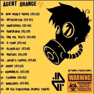 Trasera: Returner - Agent orange (Instrumentales)