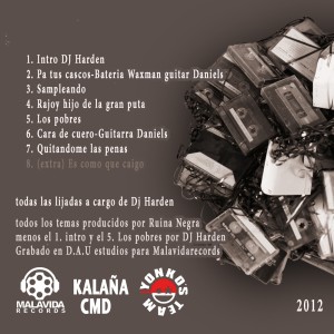 Trasera: Ruina negra - Tracks x tracks