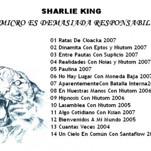 Trasera: Sharlie king - Un micro es demasiada responsabilidad (Recopilatorio)
