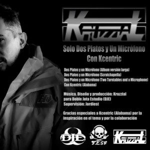 Trasera: T-Kaoz Kruzzial - Dos platos y un micrófono